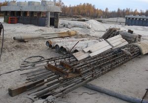 Строительство мостового перехода через р. Тангнары на км 459+180 автомобильной дороги «Вилюй» - автомобильная дорога, строящаяся от автомобильной дороги М-53 «Байкал» до Якутска