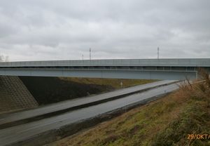 Строительство путепровода через автомобильную дорогу Ленинск-Кузнецкий – Прокопьевск – Новокузнецк км 97+803 в Прокопьевском районе Кемеровской области