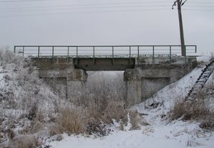 Подъездные пути к Бородинскому угольному разрезу. Мост I пути на 6км ПК 1. Мост I пути на 8км ПК 2. Мост I пути на 12км ПК 6.