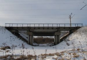 Подъездные пути к Бородинскому угольному разрезу. Мост I пути на 6км ПК 1. Мост I пути на 8км ПК 2. Мост I пути на 12км ПК 6.
