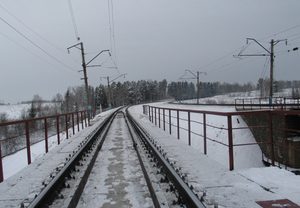 Капитальный ремонт моста II пути на 3951 км ПК3 Красноярской железной дороги