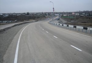 Строительство моста через р.Искитимка в г.Юрге, Кемеровская область