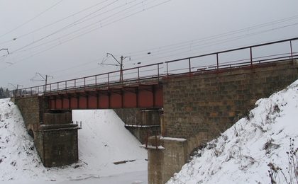 Капитальный ремонт моста II пути на 3951 км ПК3 Красноярской железной дороги