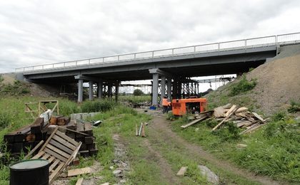 Капитальный ремонт мостов через суходол на км 164+230 и через р. Любаровка на км 168+245 автодороги М-53 «Байкал» - от Челябинска через Курган, Омск, Новосибирск, Кемерово, Улан-Удэ до Читы, Кемеровская область.
