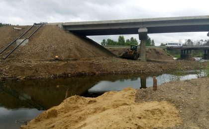 Капитальный ремонт моста через р. Тура на км 91+938 автомобильной дороги А-350 Чита − Забайкальск – граница с КНР в Забайкальском крае